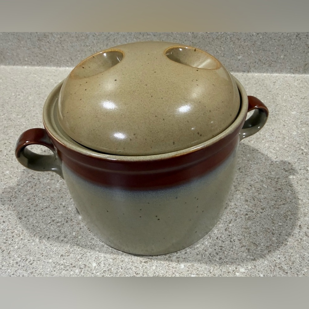 2pc BUNDLE Vintage MIKASA Ben SEIBEL Bean POT Lid